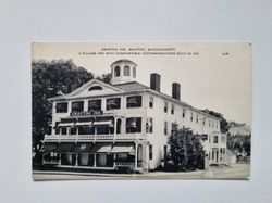Äldre vykort GRAFTON INN, GRAFTON, MASSACHUSETTS