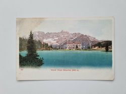 Äldre vykort Grand Hôtel Misurina (1800 m).