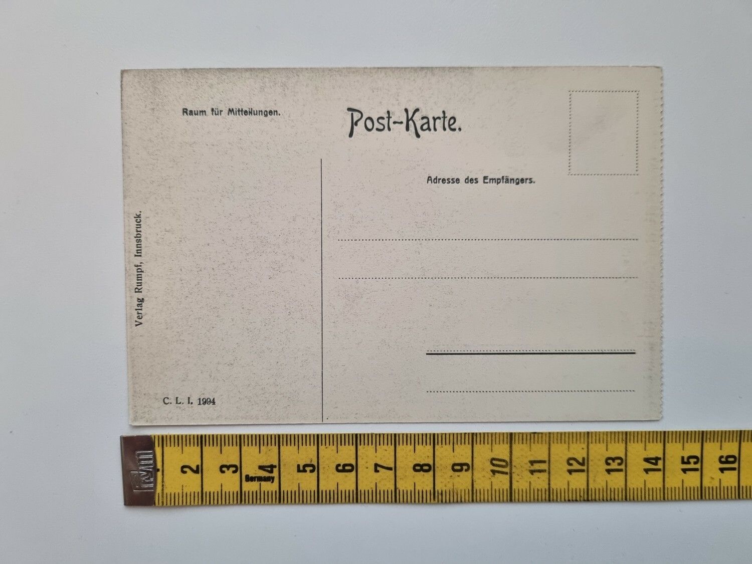 Äldre vykort Graun Gasthof zur Post.