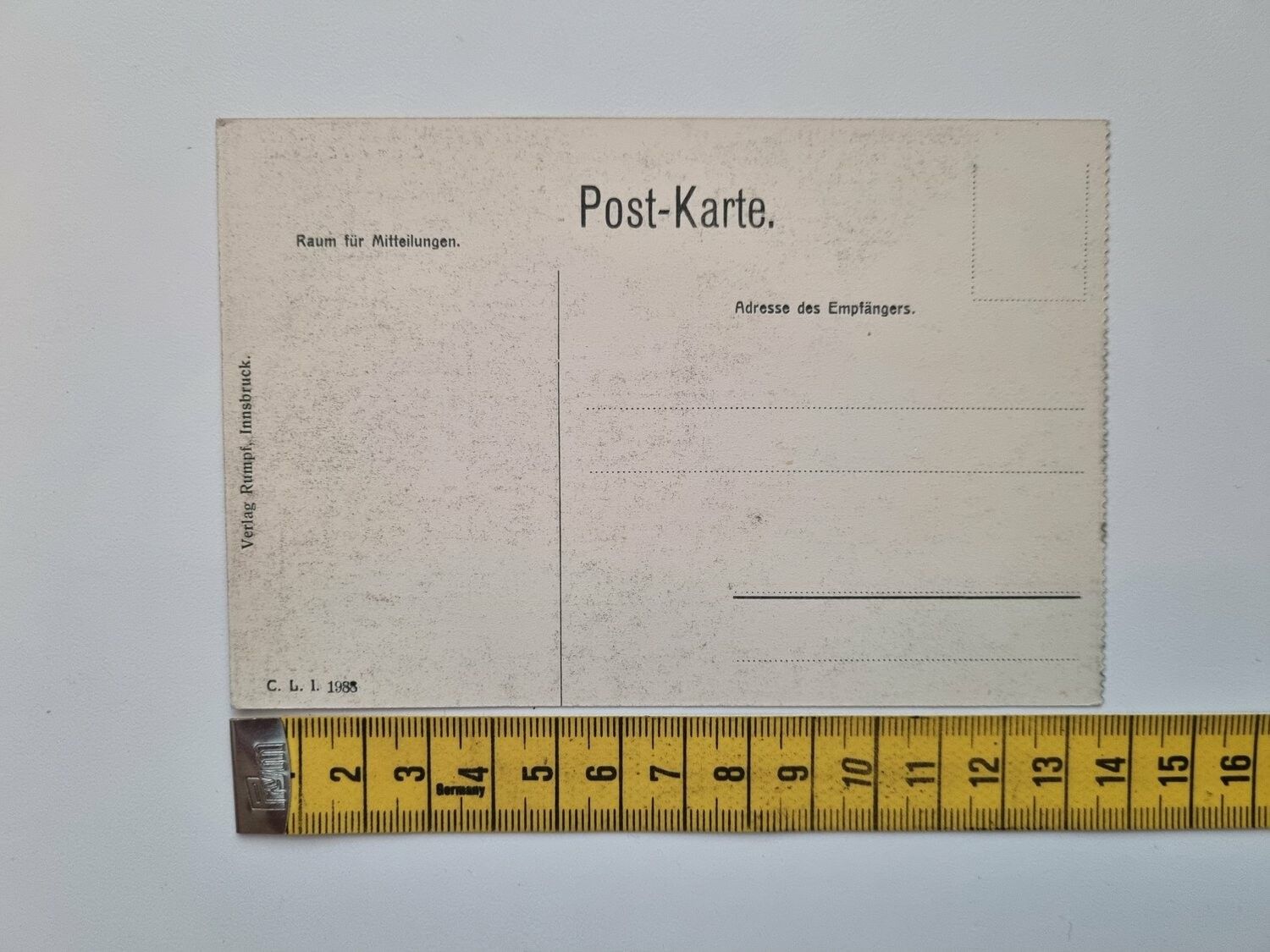 Äldre vykort Graun mit Endkopf.