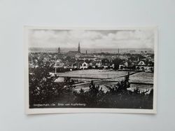 Äldre vykort Großenhain i. Sa. Blick vom Kupferberg.