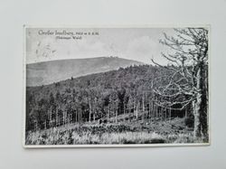 Äldre vykort Großer Inselberg, 916,5 m ü d. M. (Thüringer Wald)