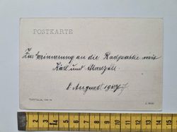 Äldre vykort Gruss aus dem Forsthaus Luchsenburg