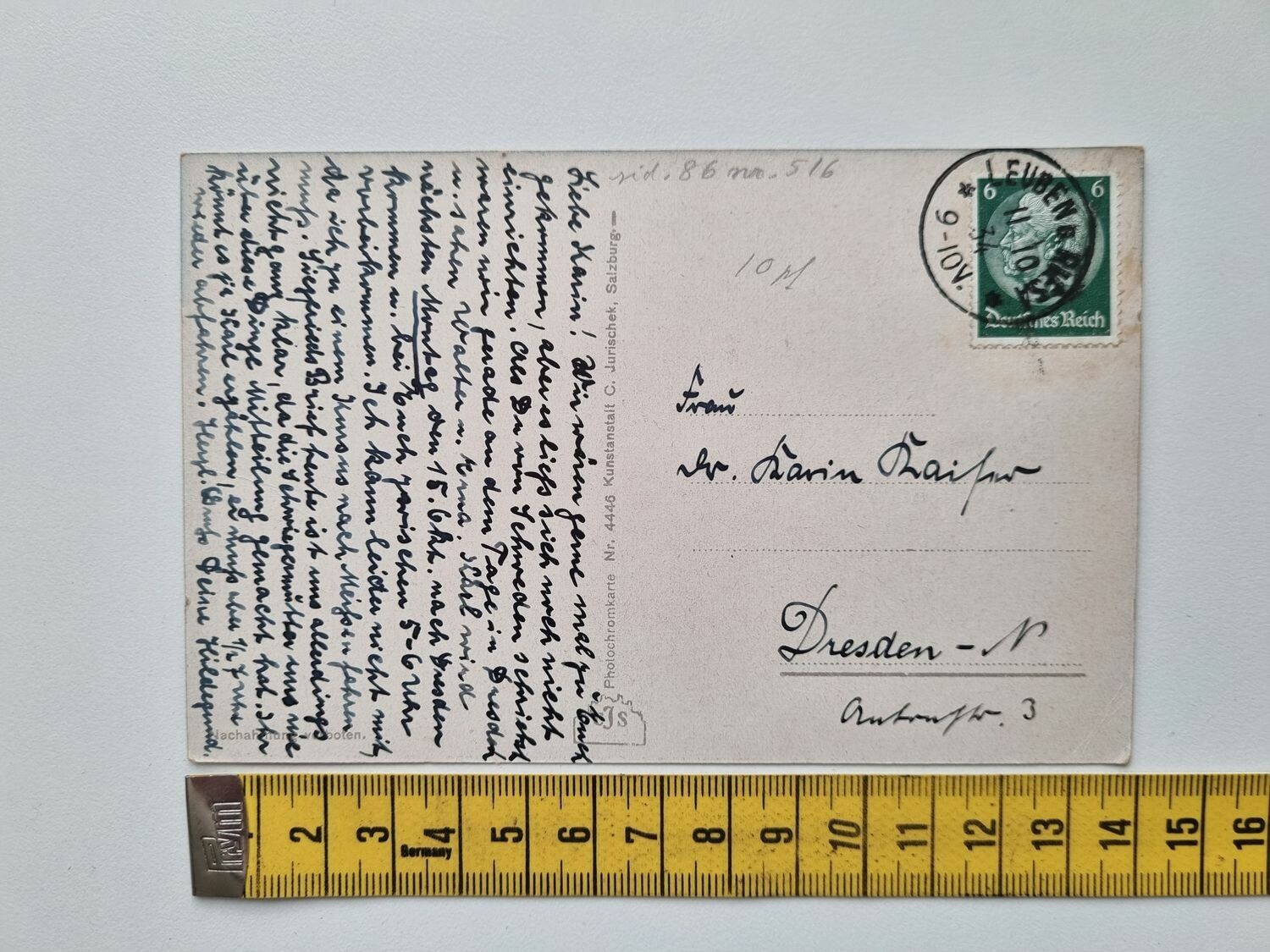 Äldre vykort Gross-Glockner und Kitzsteinhorn