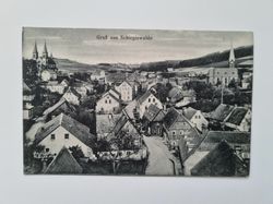 Äldre vykort Gruß aus Schirgiswalde