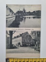 Äldre vykort Gruß aus Wallroda 6. Radeberg i. Sa.