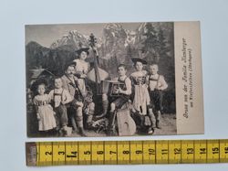 Äldre vykort Gruss von der Familie Kamberger