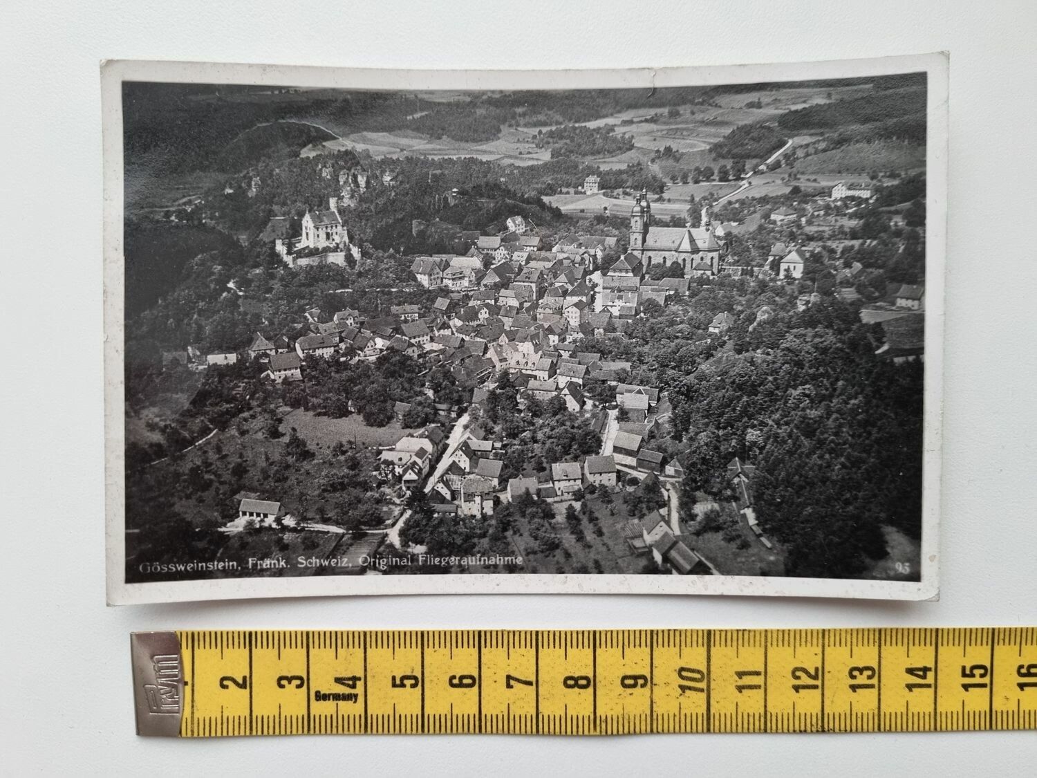 Äldre vykort Gössweinstein, Frank. Schweiz.