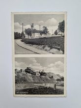 Äldre vykort Halsbrücke bei Freiberg i. Sa.