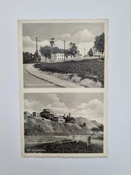 Äldre vykort Halsbrücke bei Freiberg i. Sa.