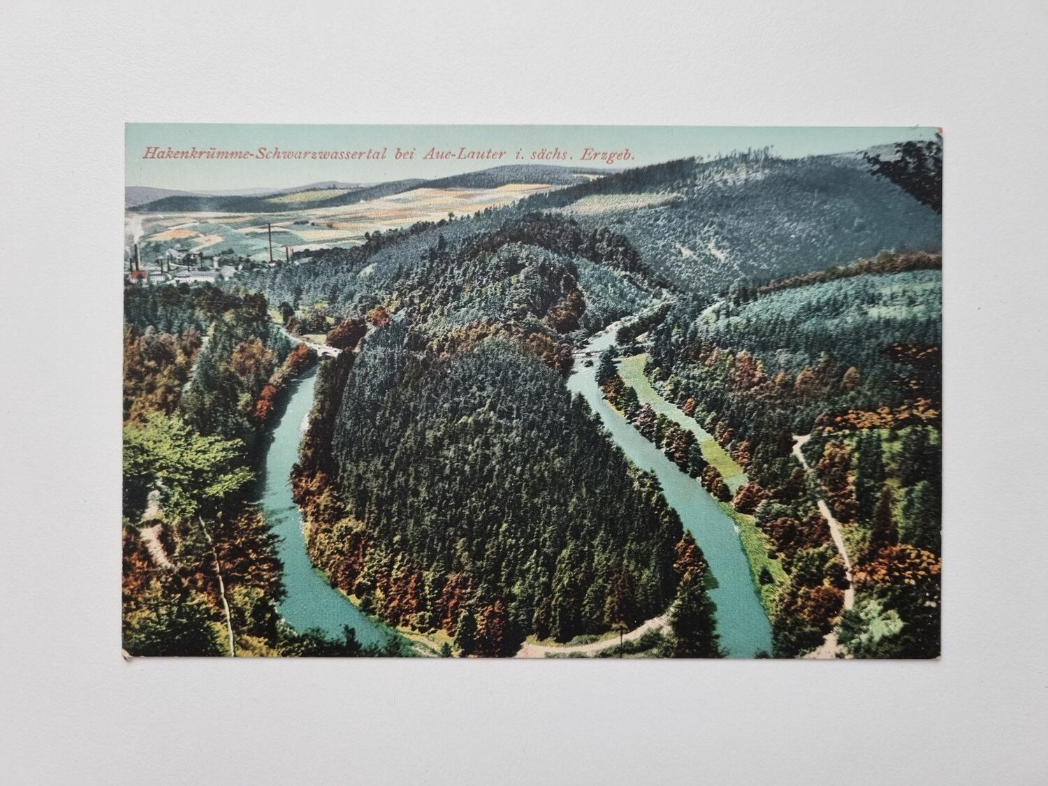 Äldre vykort Hakenkrümme-Schwarzwassertal