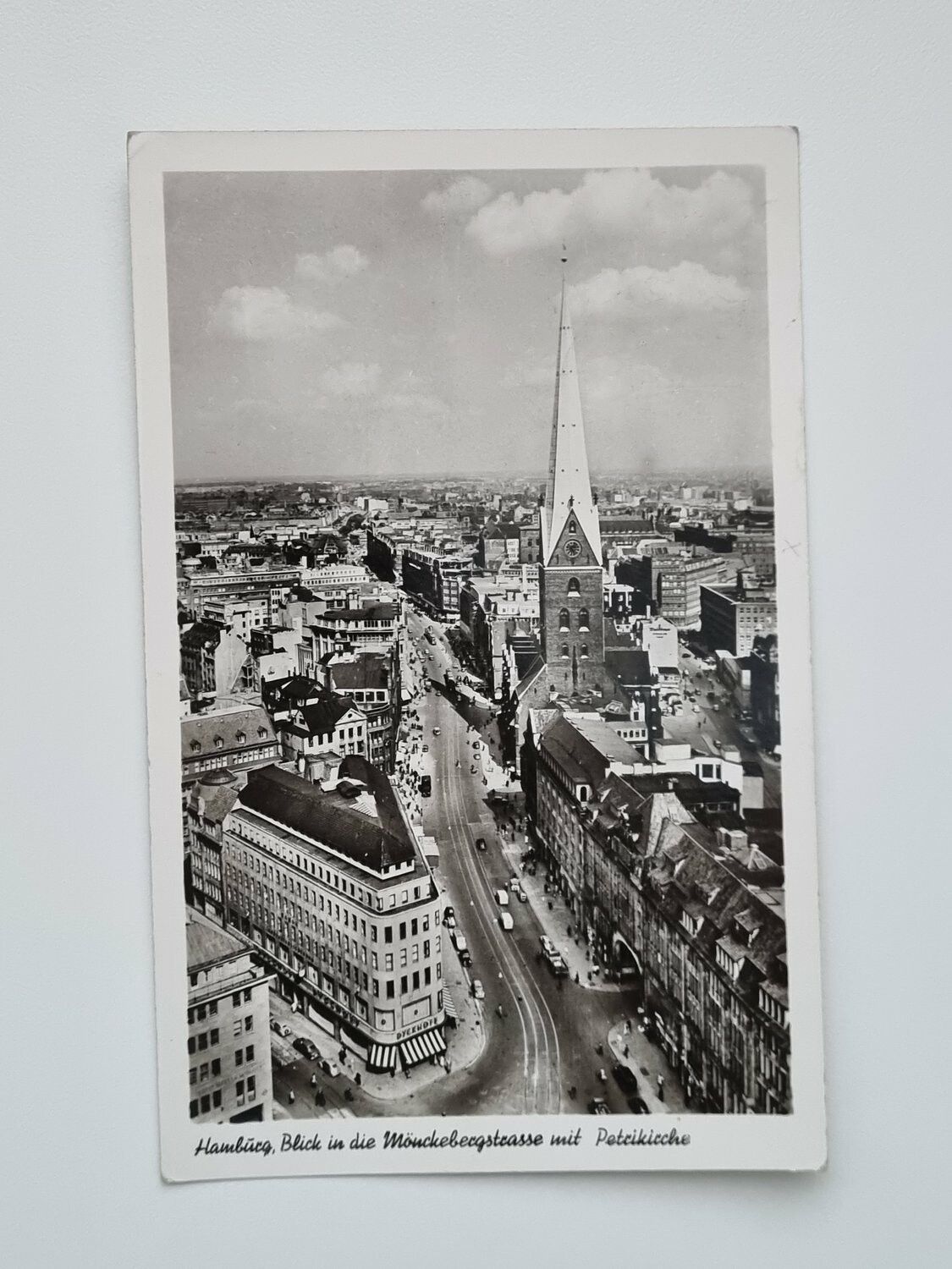 Äldre vykort Hamburg