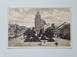 Äldre vykort Haynau i. Schl. Ring