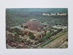 Äldre vykort Henry Ford Hospital