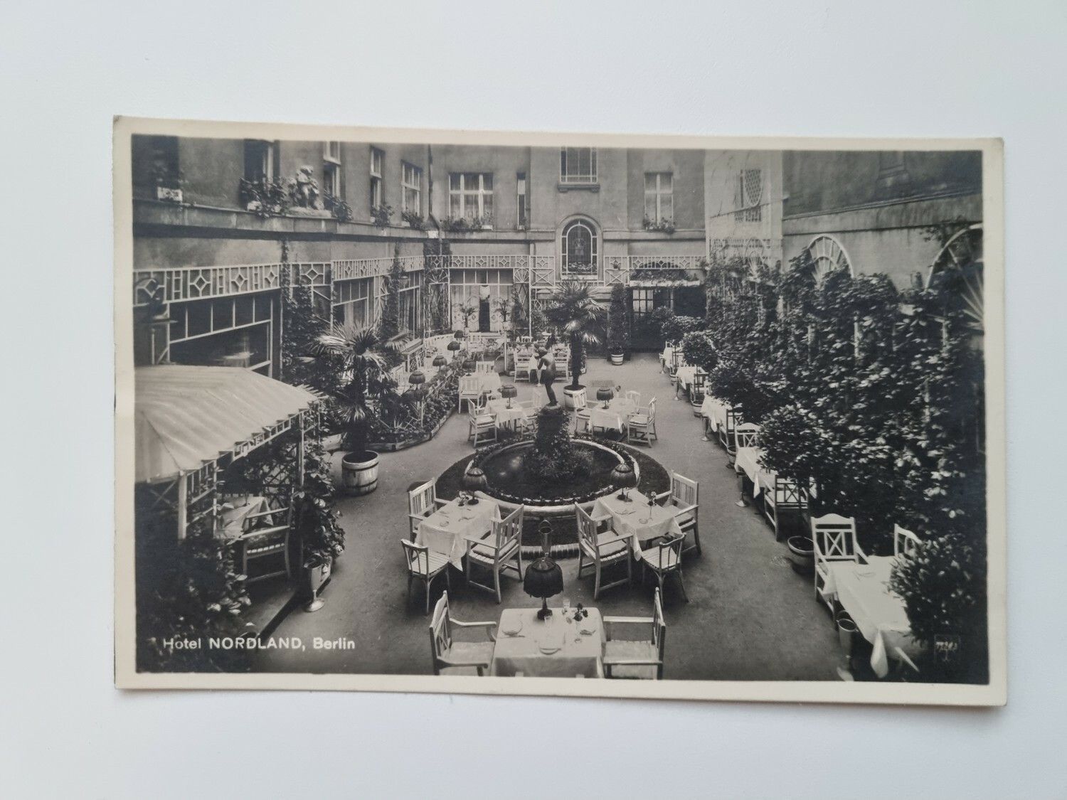 Äldre vykort Hotel NORDLAND, Berlin