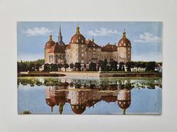 Äldre vykort Jagdschloß Moritzburg