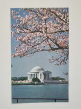Äldre vykort Jefferson Memorial, Washington, D. C.
