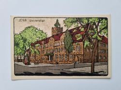 Äldre vykort JENA Universität