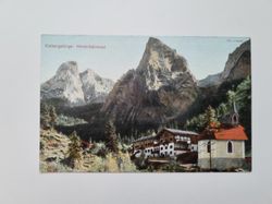 Äldre vykort Kaisergebirge: Hinterbärnbad.