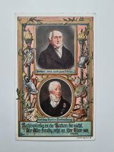 Äldre vykort Kari Aug. Furst v. Hardenberg & Heinrich Friedr. Karl