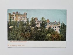 Äldre vykort Kgl. Schloss Hohenschwangau