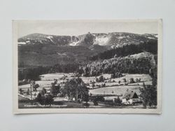 Äldre vykort Kiesewald i. Rsgb.mit Schneegruben