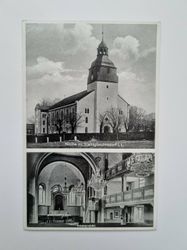 Äldre vykort Kirche zu Steinigtwolmsdorf I. L