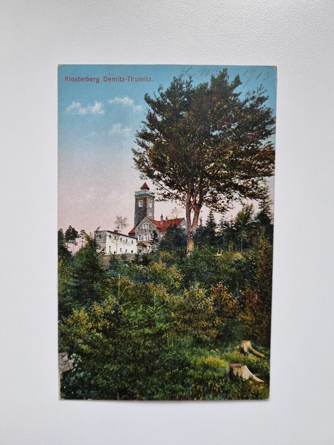 Äldre vykort Klosterberg Demitz-Thumitz.