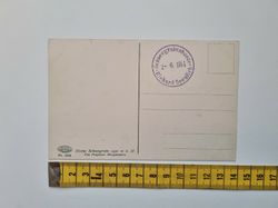 Äldre vykort Kleine Schneegrube, stämplat 1914