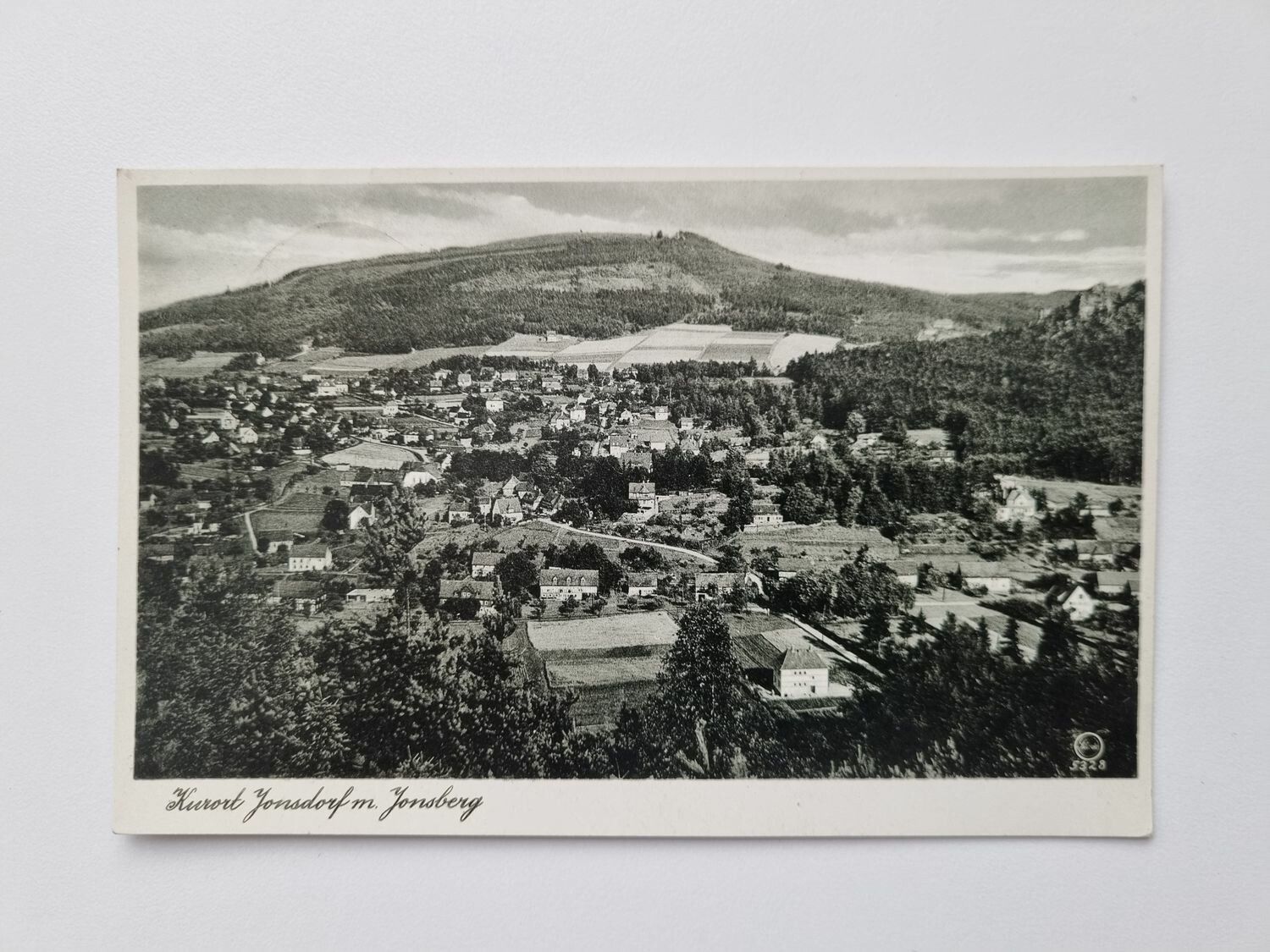 Äldre vykort Kurort Jonsdorf m Jonsberg