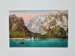 Äldre vykort Königssee St. Bartholomä