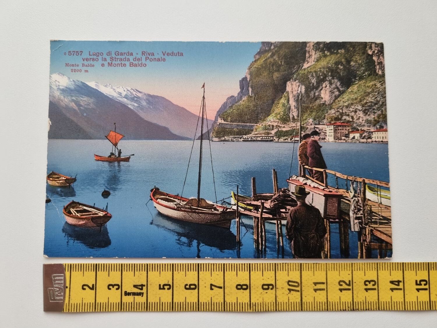 Äldre vykort Lago di Garda