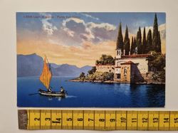 Äldre vykort Lago di Garda Punta San Vigilio