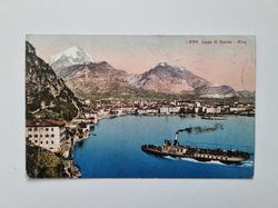 Äldre vykort Lago di Garda Riva