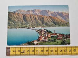 Äldre vykort Lago di Lugano. Melide