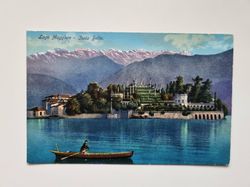 Äldre vykort Lago Maggiore - Isola Bella.