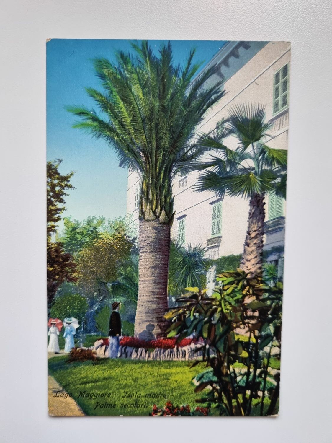 Äldre vykort Lago Maggiore