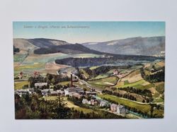 Äldre vykort Lauter i. Erzgeb. (Partie am Schwarzwasser).