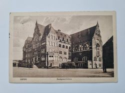 Äldre vykort LEIPZIG Buchgewerbehaus