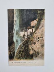 Äldre vykort LES GORGES DU LOUP