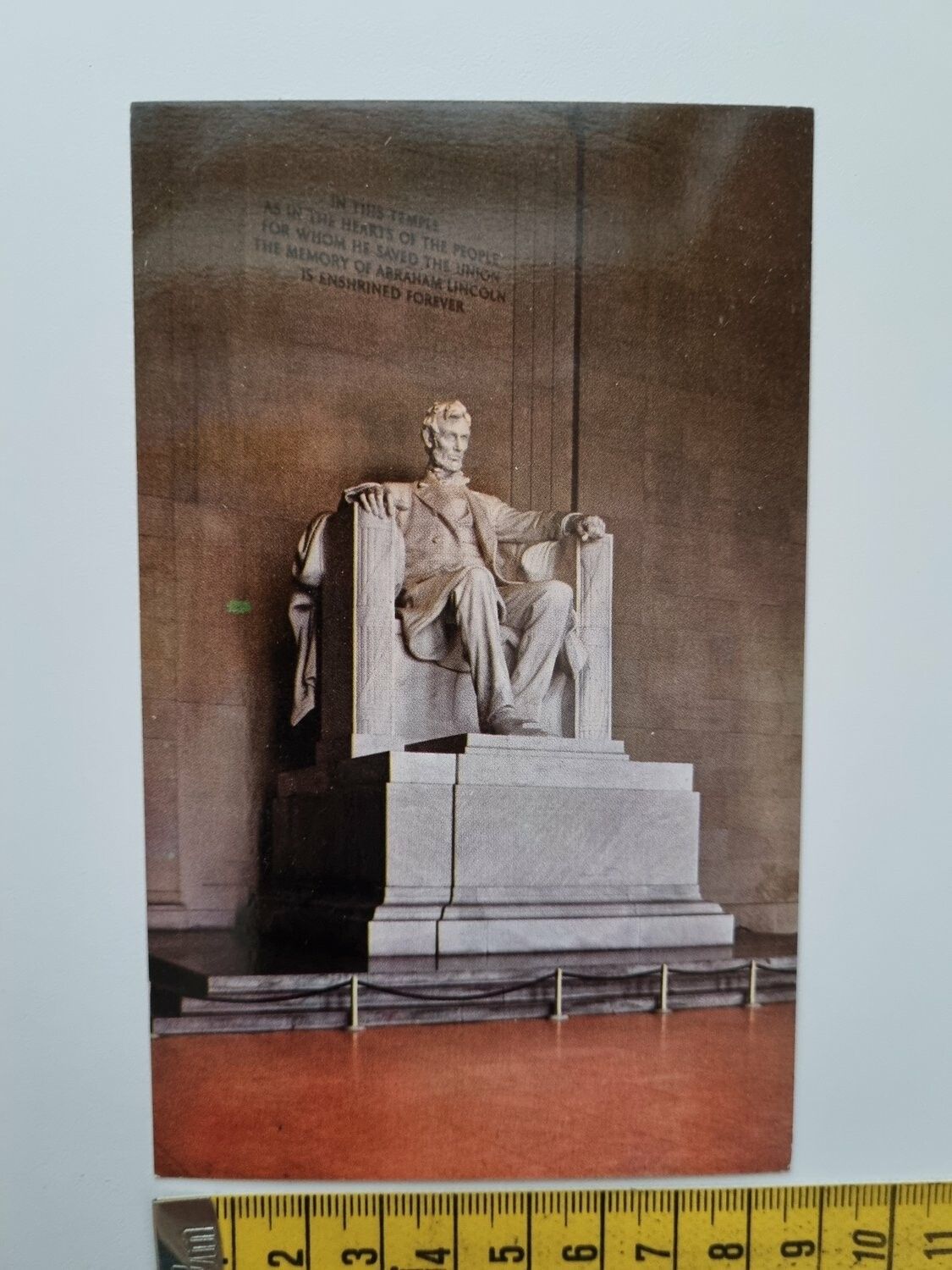 Äldre vykort LINCOLN MEMORIAL