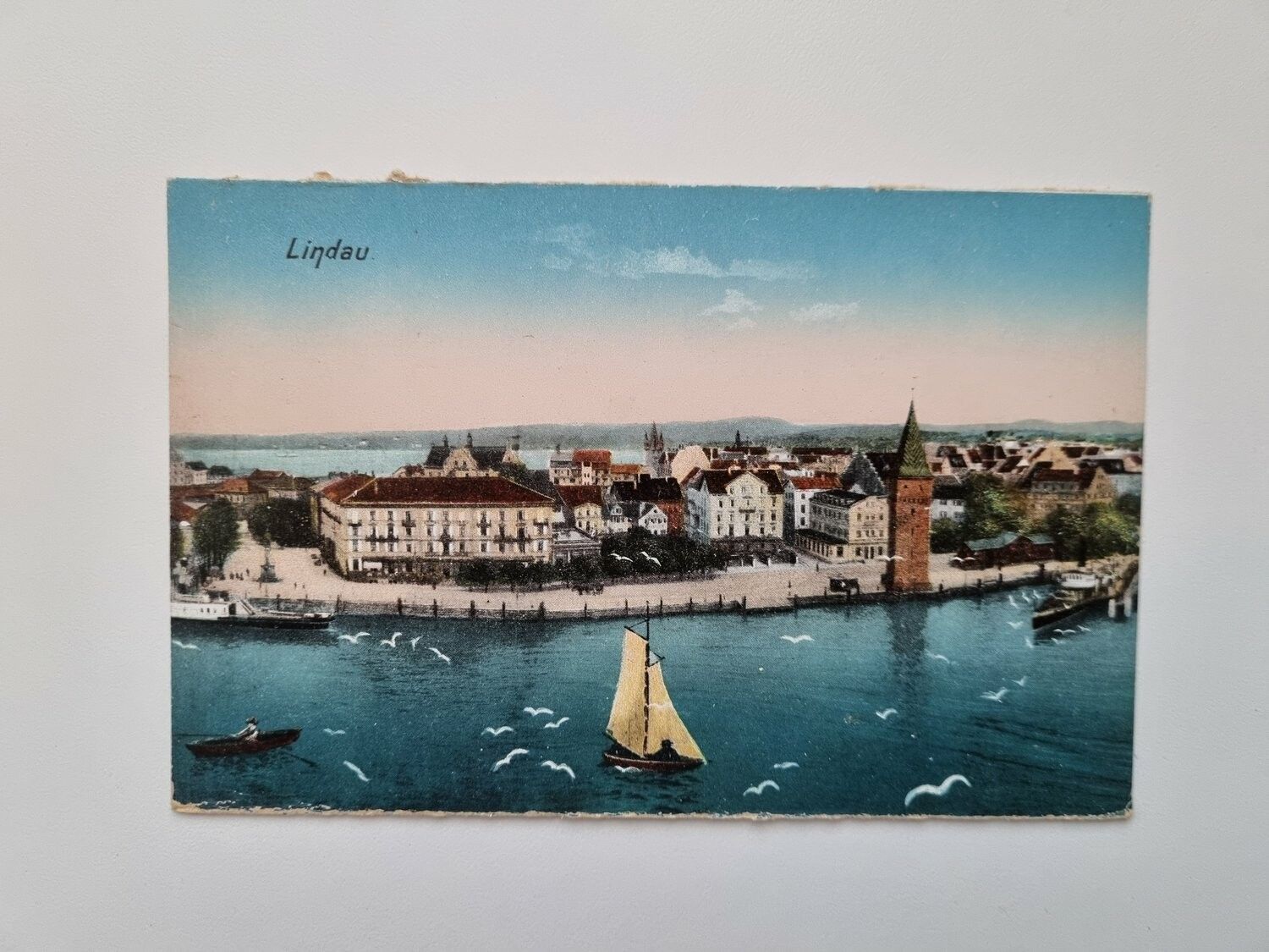 Äldre vykort Lindau