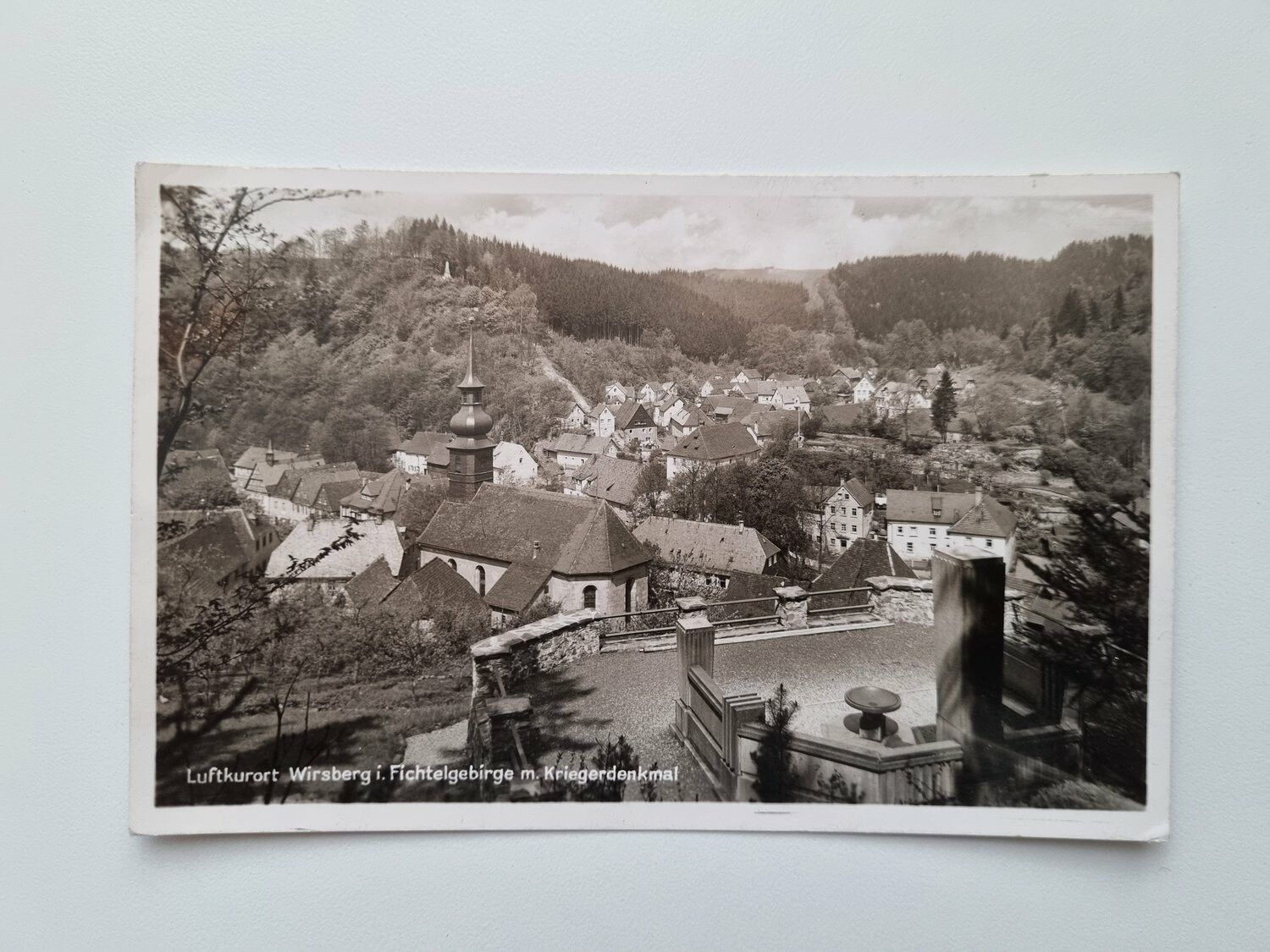 Äldre vykort Luftkurort Wirsberg