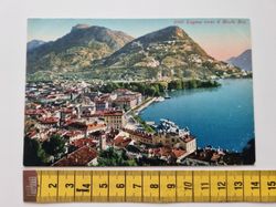 Äldre vykort Lugano verso il Monte Brè
