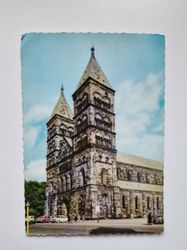 Äldre vykort Lund. Domkyrkan