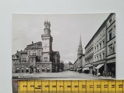 Äldre vykort Löbau i.Sa., Markt, Rathaus u. Kirche