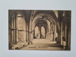 Äldre vykort Magdeburg Dom, Bischofsgang