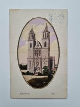Äldre vykort Magdeburg Dom