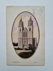 Äldre vykort Magdeburg Dom