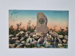 Äldre vykort Markranstädt Bismarckdenkmal, 1913